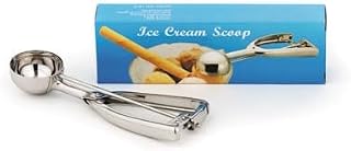 Royal Industries Ice Cream Scoop, Stainless Steel, 9/16 oz, Silver