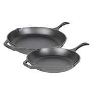 Lodge 10" & 12" (Pack of 2) / Black / 1.0 pounds Skillets