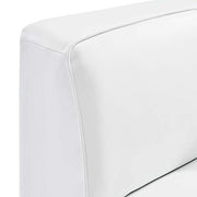 Modway White / Contemporary / Corner Chair Sofas & Couches