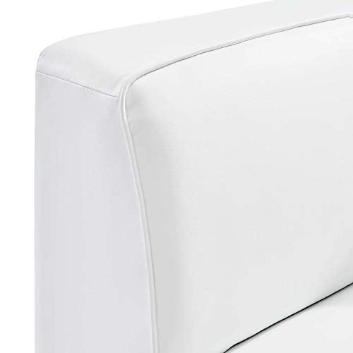 Modway White / Contemporary / Corner Chair Sofas & Couches