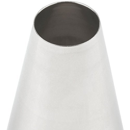Pastry Tube - Plain - Size by Ateco – 808, Stainless Steel, White, Model 014963008089