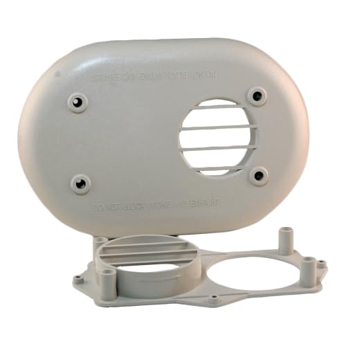 Horizontal Term Kit - 3inch by Diversitech – 3 inches, Low Carbon Steel, Beige, Model HVENT-3