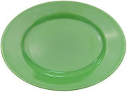 CAC China LV-51-G Oval Platter R.E. Green 15" Stoneware Oval, Color, Set of 12