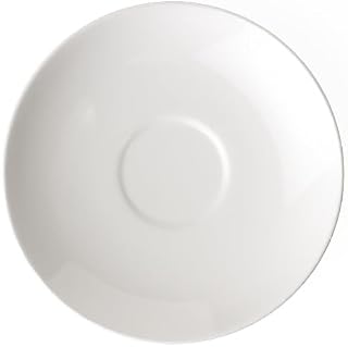 Villeroy & Boch Rose Garden Espresso Cup Saucer, 12 cm, Premium Porcelain, White