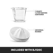 Waring Compact Citrus Juicer / 34 Ounce / White Citrus Juicers