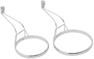 Royal Industries Egg Ring, Deluxe Chrome-Plated, 3 1/8", Silver