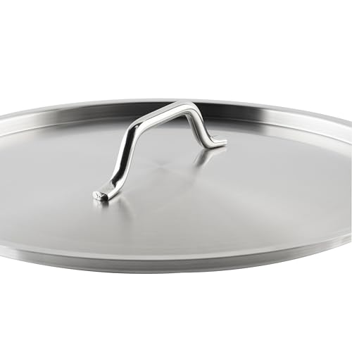 Winco 24 Quarts / Cover / Stainless Steel Lids