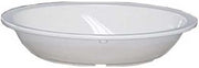 Yanco NS-036W Nessico Oval Bowl, 36 oz Capacity, 10" Length, 7.375" Width, 2.25" Height, Melamine, White Color, Pack of 24