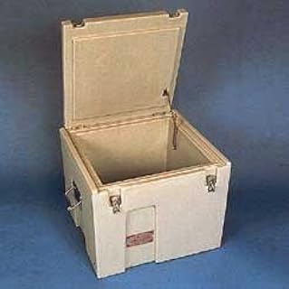 Thermosafe Compact Dry Ice Chest - 90 Lbs. Capacity. (51 Liter (~ 90 lbs) Capacity)