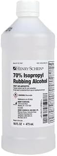 Henry Schein 70% Isopropyl Rubbing Alcohol, First Aid Antiseptic, 1 Ct