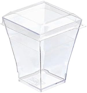 Clear Plastic Lids for TAITI Cups, 2.12" x 0.39", Pack of 600 by Packnwood