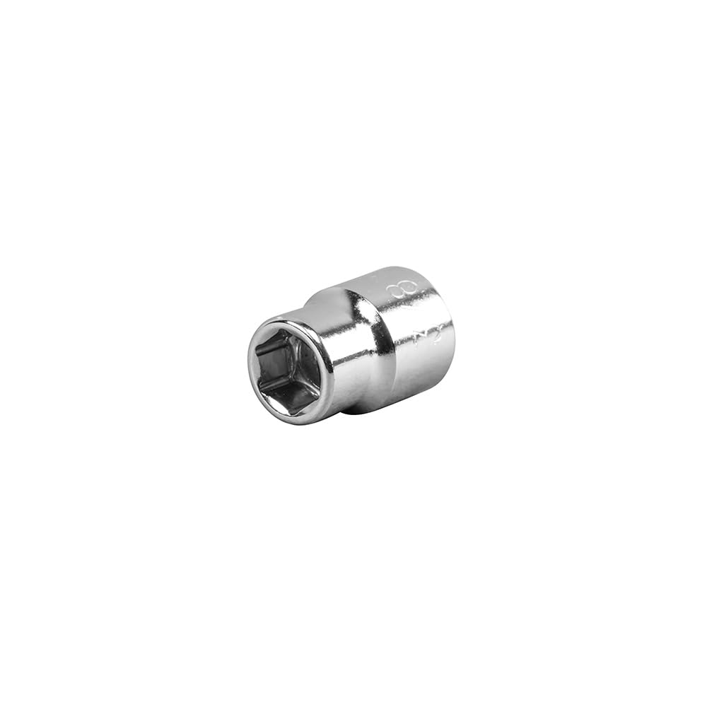 3/8-Inch Standard 6-Point Socket by KLEIN TOOLS – 3/8-Inch, Alloy Steel, Model 65700