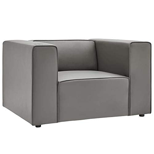 Modway Grey / Contemporary / Armchair Chairs