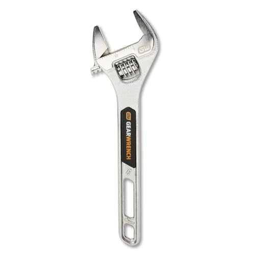 GEARWRENCH 6-inch / 6 in / Chrome Adjustable Wrenches