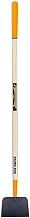 True Temper 2683200 7 in. Forged Sidewalk and Ice Scraper with 48 in. Hardwood Handle with Cushion Grip, 7-Inch, Black/Gray