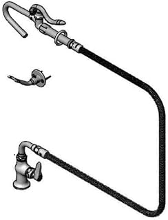 T&S Brass, B-0305-PFCR-LVB, Single Pantry Faucet, Cerama w/Check Va