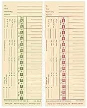 Lathem E2 Time Cards - Double-Sided, Bi-Weekly