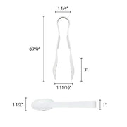 Thunder Group 9 / White / Serving Tongs Tongs