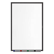 Quartet Black / 60"W x 36"H / Nano-Clean Magnetic Dry Erase Boards