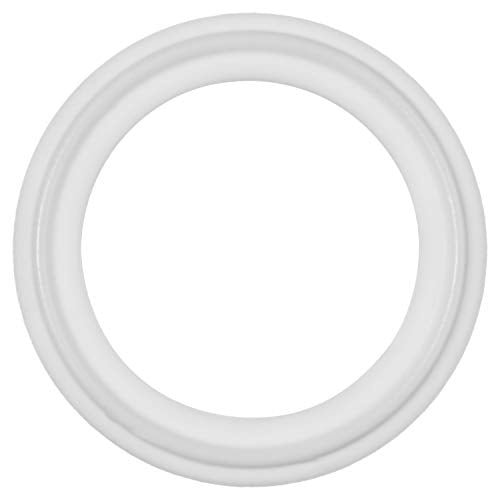 USA SEALING White 3A & FDA PTFE Sanitary Gaskets 0.62" ID by USASEALING – Polytetrafluoroethylene (PTFE), White, Model ZUSA-SG-T-3/4