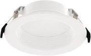 RAB Lighting WFD Deep Recessed Wafer Downlight – 2700K-5000K CCT, 90+ CRI, TRIAC Dimming (120V), Remote Driver, Wet Location Rated. (WFD4B, 1)