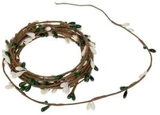 St. Patrick's Day Miniature Wired Berry Garland - 12 Feet Long, Brown
