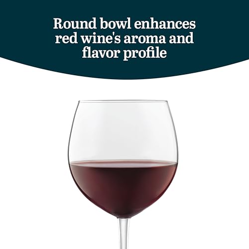 Libbey Large Red 8 / 8 count / Vina Wine Glasses