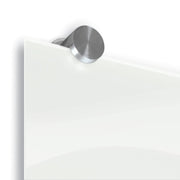 Best-Rite 72 x 48 x 1/8 Inches Visionary Magnetic Glass Whiteboard by MooreCo – 72"W x 48"H, Glass, Glossy White, Model 83845