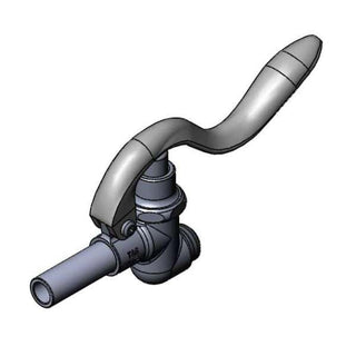 Squeeze Valve and Straight Nozzle Assembly by T&S Brass – not_applicable, 1.0 load, Brass, white, Model 002864-40