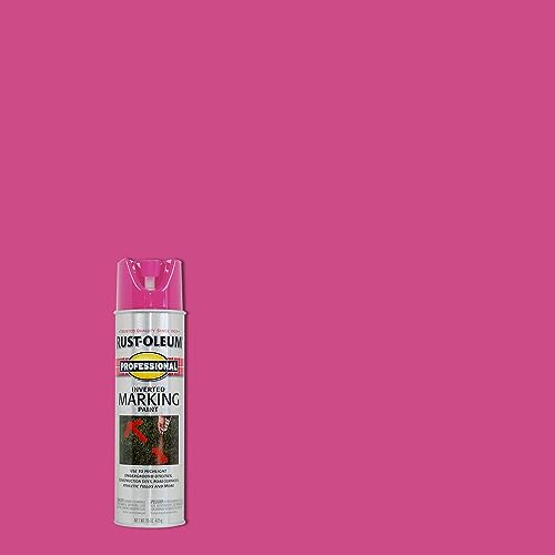 Rust-Oleum 72 Ounce (Pack of 1) / Fluorescent Pink / Marking Spray Spray Paint