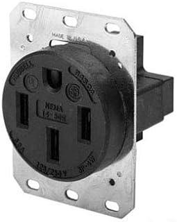 Hubbell HUBW HBL9450A GRD Receptacle NEMA14-50R Receptacle, 3P4W, 50A 125/250V, 14-50R