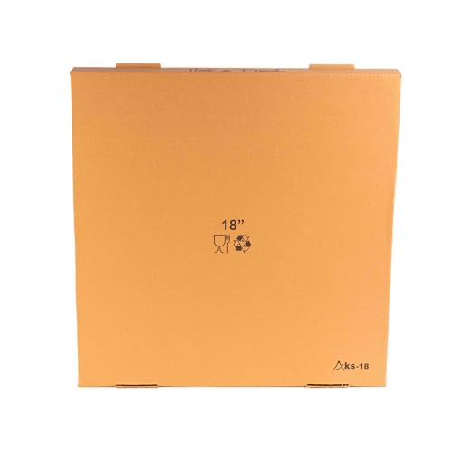 KITCH24/7 Brown / 18 x 18 x 2 / 85.0 ounces Pizza Boxes