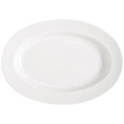 G.E.T. White 17" x 12" Oval Platter by Milano – Large, Melamine, White, Model ML-14-W