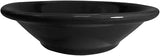 CAC China LV-11-BLK Fruit Dish Black 4.75oz 4 3/4" Stoneware Round, Color, Set of 36
