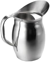 Tablecraft 2-1/8 qt Bell Water Pitcher w/Ice Guard