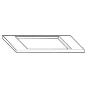 Top/Adapter Kit Replacement for 22" CIM or 21" MFI/GEM and 30" Bin | Heavy-Duty Mounted Flat Lid Attachment for Nugget Dice Ice Cube Maker Machine | Stainless Steel by Ice-O-Matic