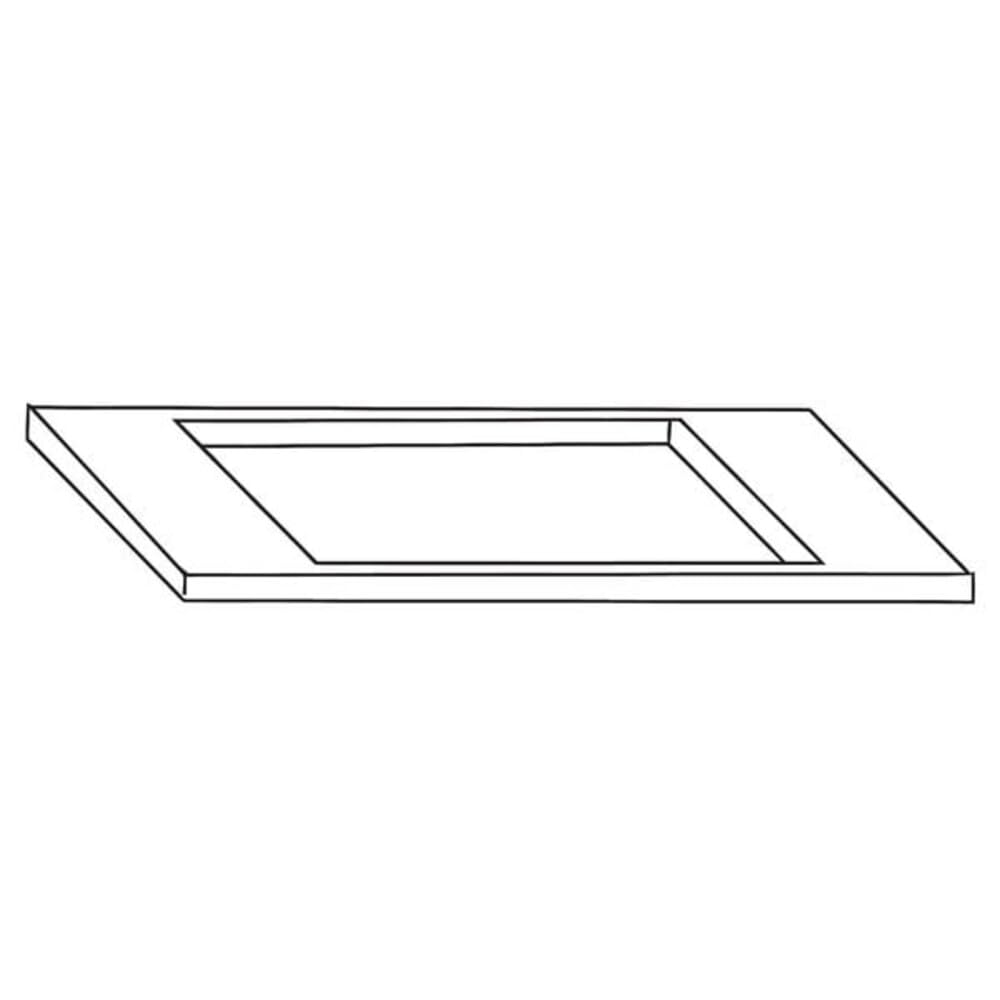 Top/Adapter Kit Replacement for 22" CIM or 21" MFI/GEM and 30" Bin | Heavy-Duty Mounted Flat Lid Attachment for Nugget Dice Ice Cube Maker Machine | Stainless Steel by Ice-O-Matic