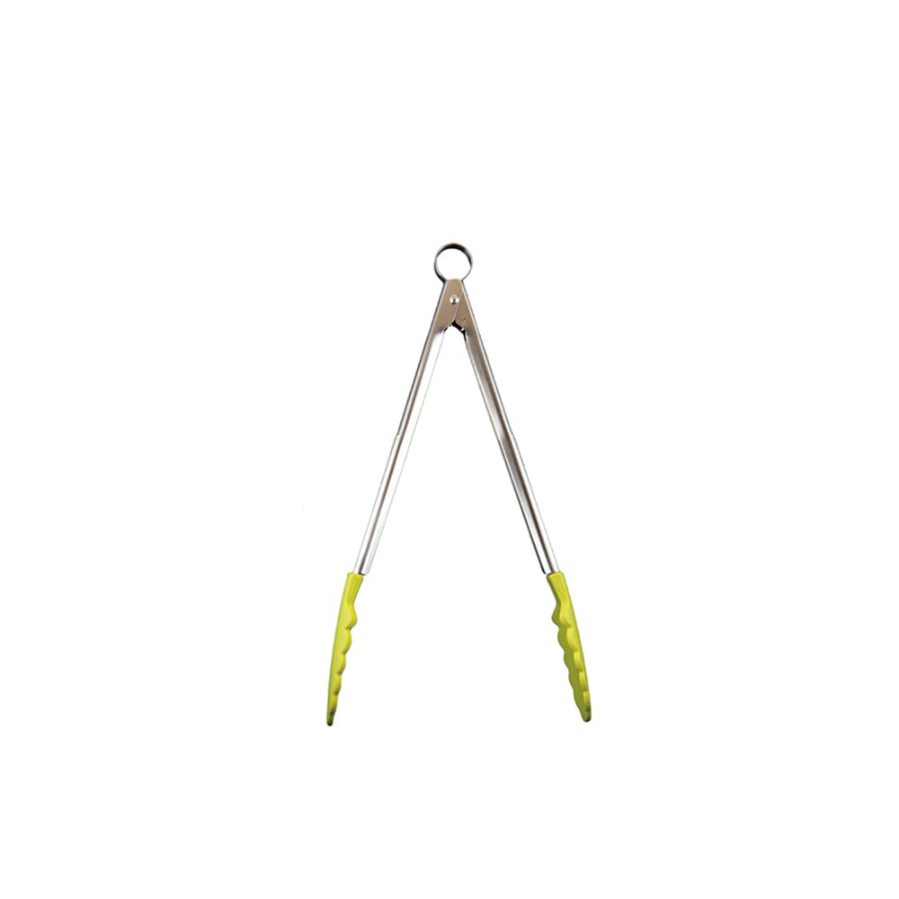 Silicone Locking Tongs by Cuisipro – One size, Silicone, Apple Green, Model 74708724