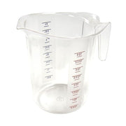 Winco 4 Quart / Clear / 4.0 liters Cups