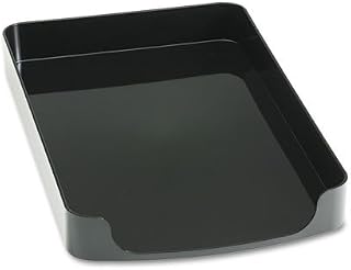 Officemate 2200 Series Front-Loading Desk Tray, Plastic, 8 1/2 X 14, Black
