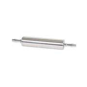 15" Aluminum Rolling Pin by Royal Industries – 3-1/2" diameter 15" length, Aluminum, Silver, Model ROY RP 15 A