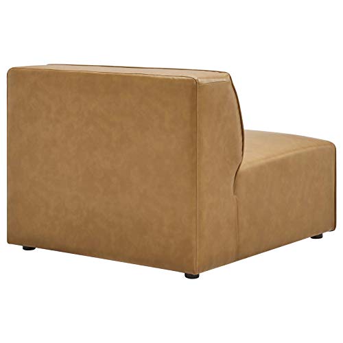 Modway Tan / Armless Chair / Contemporary Sofas & Couches