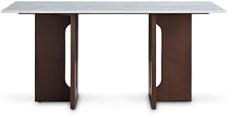 Mesa de Comedor 160x80x76cm Restaurant Cafe Retro Dining Table, Living Room Rectangular Solid Wood Creative Kitchen Center Furniture Mesa de Comedor(200x90x76cm)