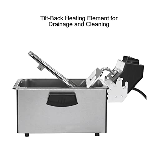 Waring Silver / 8.5 Pound Capacity - 208V / 208-volt Fryers
