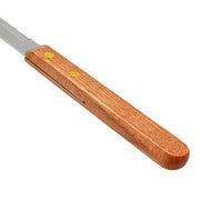 Winco 1 / 4.5" / Rounded Wood Steak Knives