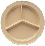 Yanco NS-701T Nessico Deep Compartment Plate, 8.75" Diameter, Melamine, Tan Color, Pack of 24