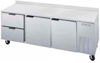 Beverage-Air 93" Stainless Steel 2-Drawer Worktop Refrigerator