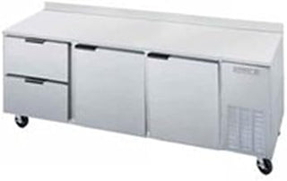 Beverage-Air 93" Stainless Steel 2-Drawer Worktop Refrigerator