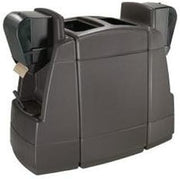 Commercial Zone 55 Gallon Double Sided Windshield Center for Roll Towel Dispensers in Charcoal 75840599