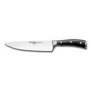 Classic IKON 8" Chef's Knife by Wüsthof – 8 Inch, Stainless Steel, Black, Model 4596/20